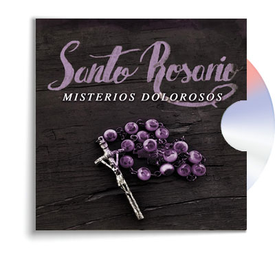 tapa del disco Santo Rosario, Misterios Dolorosos.