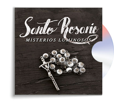 tapa del disco Santo Rosario, Misterios Dolorosos.